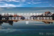 连续使用一段时间后再看茶杯狐 cupfox：加载速度、清晰度与缓存策略观察
