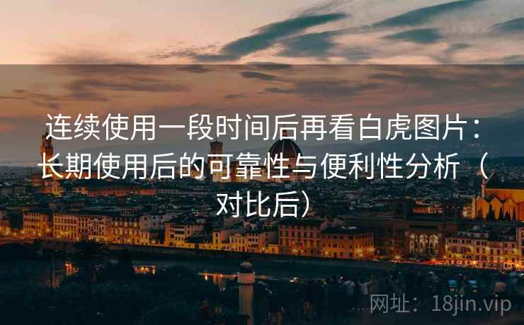 连续使用一段时间后再看白虎图片：长期使用后的可靠性与便利性分析（对比后）