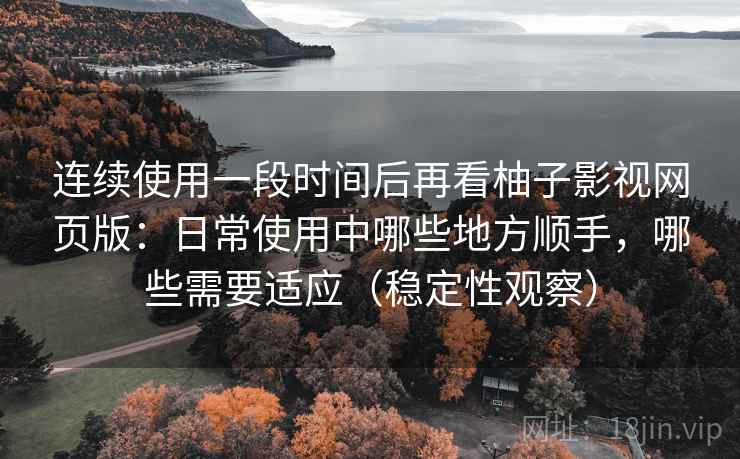 连续使用一段时间后再看柚子影视网页版：日常使用中哪些地方顺手，哪些需要适应（稳定性观察）