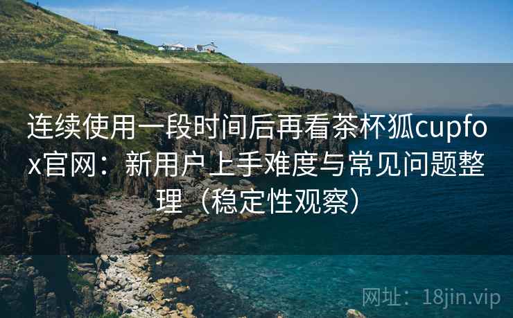 连续使用一段时间后再看茶杯狐cupfox官网：新用户上手难度与常见问题整理（稳定性观察）